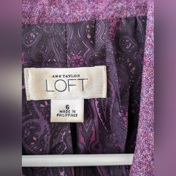Women's Ann Taylor Wool Blazer size 6 - Picture 4 of 9